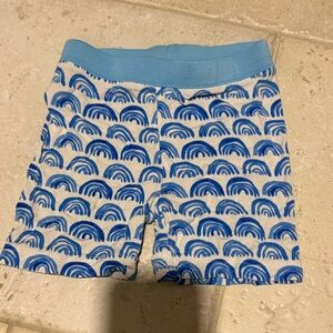 Little Sleepies Blue Rainbow Kids Pajama Shorts